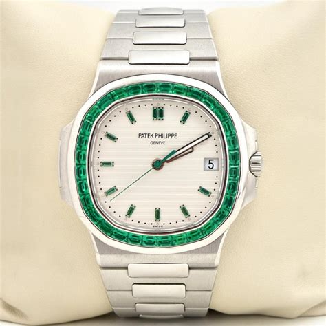 patek philippe nautilus 5711 platinum emerald price|Patek Philippe 5711 review.